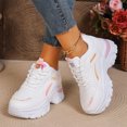 thumbnail image 6 of Willtoo Womens Orthopedic Shoes Chunky Lace Up Casual Sneakers Round Toe Orthopedic Platform Shoes Nop Slip Trendy Athletic Footwear, 6 of 6