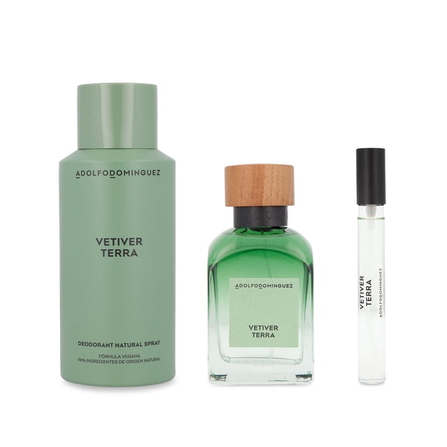 Set Adolfo Domínguez Vetiver Terra 3Pzs Adolfo Domínguez