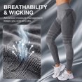 thumbnail image 4 of 3D Leggings for Women, High Waisted Body Sculpt Compression Workout Leggings, Yoga Pants, Pilates, Gym, Casual, 4 of 7
