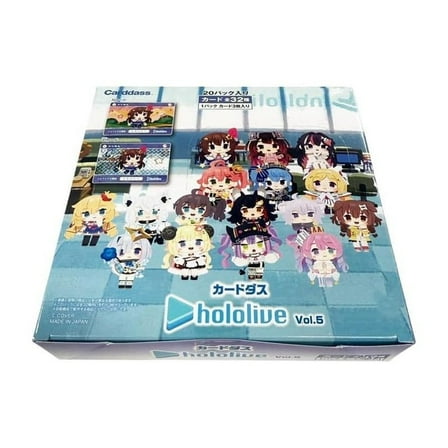 Bandai Carddass Hololive Vol. 5 Booster Box  - 20 Packs