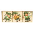 thumbnail image 1 of Decoraciones del día de San Patricio de 9 piezas, colgante de duende trébol, B Afortunado Sencillez, 1 of 5
