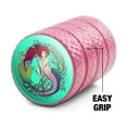 thumbnail image 3 of Mermaid Holding Trident Circle Art Nouveau Kelp Tire Rim Wheel Aluminum Valve Stem Caps - Pink, 3 of 8