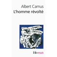 thumbnail image 1 of L'Homme Revolte (Folio Essais Series : No 15) (French Edition), 1 of 3