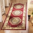 thumbnail image 2 of SAFAVIEH Lyndhurst Regina Floral Runner Rug, Red/Ivory, 2'3" x 14', 2 of 7