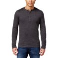 thumbnail image 1 of Michael Kors Jasper Speckled Henley Shirt para hombre, gris, XX-Large Michael Kors henley, 1 of 1