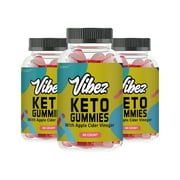 (3 Pack) Vibes Keto Gummies - Vibes Keto Gummies with Apple Cider Vinegar