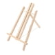 thumbnail image 1 of Caballetes de madera, Caballetes de madera Caballete trapezoidal portátil ajustable Caballete de exhibición de madera Diseño exquisito, 1 of 12
