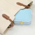 thumbnail image 5 of Unique Bargains Travel Jewelry Box Small Portable PU Leather Jewelry Organizer Case Light Blue, 5 of 7