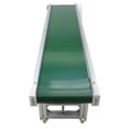 thumbnail image 4 of INTBUYING PVC Flat Conveyor Belt Systems for Industrial Transport with Double Guardrail 70.9"* 11.8" Green, 4 of 17