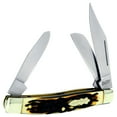 thumbnail image 2 of UNCLE HENRY SENIOR RANCHER 3" 7CR17 SS CLIP POINT/SHEEPSFOOT/SPAY STAGLON, 2 of 4