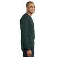 thumbnail image 3 of PC55LS Port & Company Long Sleeve 50/50 Cotton/Poly T-Shirt Men's Tee-Shirt, 3 of 6