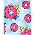 thumbnail image 5 of The Simpsons Homer Simpson Tie Dye Sprinkles Donuts Adult Lounge Pajama Pants For Men, 5 of 7