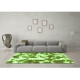thumbnail image 3 of Ahgly Company Indoor Rectangle Abstract Green Modern Area Rugs, 5' x 8', 3 of 4