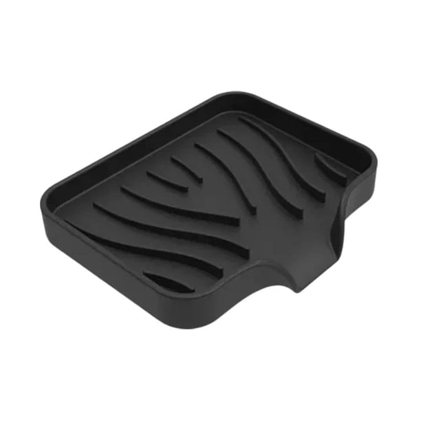 CAIROYAR Jabonera de silicona para baño, soporte para almacenamiento, bandeja para platos, escurridor, BZ4Y6 SYUS