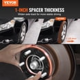 thumbnail image 2 of Separadores de ruedas VEVOR de 5 x 114 mm y 25,4 mm de grosor para Jeep Ford, 4 unidades, 2 of 9