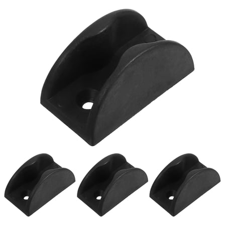 ELAYARD Set of 4 Stainless Steel Barn Door Track Stoppers for Sliding Door Hardware Installation