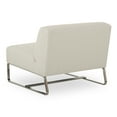 thumbnail image 5 of Moe's Home Collection Jules Outdoor Accent Chair Flecked Beige Fabric Chairs, 5 of 6