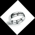 thumbnail image 2 of DAUGHTER Titanium Steel Stainless Steel Couple Ring, 2 of 2
