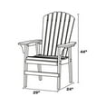 thumbnail image 4 of Leigh Country TX 39018 Adult Adirondack Patio Chair Red, 4 of 4