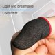 thumbnail image 4 of 6 piezas de funda para dedos para juegos de controlador de juego móvil dedo pulgar manga antisudor transpirable sin costuras pantalla táctil, 4 of 5