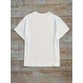 thumbnail image 2 of 1pc Cotton Amalfi Coast Italy Graphic Print Women's Casual Short Sleeve Crew Neck T-Shirt for All Seasons, 2 of 5