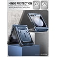 thumbnail image 4 of i-Blason Armorbox series for Samsung Galaxy Z Flip 6 / Flip 5 Case with Stand, [Built-in Screen Protector] [Hinge Protection] [Belt-Clip], Full-Body Protection Phone Case Cover, Tilt, 4 of 11
