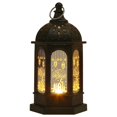 thumbnail image 2 of Vintage Style Decorative Lantern Battery Powered Decorative Lantern for Indoor Outdoor Home Decor, 2 of 3
