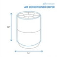 thumbnail image 6 of Patio Waterproof Round Conditioner Cover - Outdoor Patio Air Conditioner Washable - Heavy Duty Furniture 34 Inch Round cover, 6 of 6