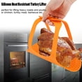 thumbnail image 4 of Turkey Lifter, Anti-Scald Roasting Pan, Heat Resistant Silicone For Chicken Turkey Meat, 4 of 8