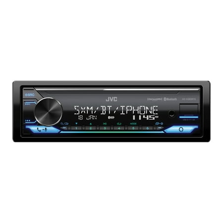 Car In-Dash Unit, Single-DIN Digital Media Receiver with Bluetooth, Alexa Built-in, and SiriusXM Ready