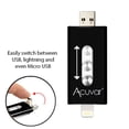 thumbnail image 6 of Acuvar 64GB Mobile USB Flash Drive for iPhone, iPad and Most USB Enabled Devices for Data Transfer and Backup (Black), 6 of 7