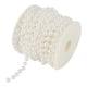 thumbnail image 1 of 10 m/rollo de perlas de alambre de molienda, guirnalda de cuentas, decoración de boda DIY, 8mm (blanco), 1 of 8
