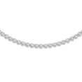 thumbnail image 2 of Turin - 4 Carat Bezel Set Diamond Tennis Necklace, 2 of 6