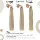 thumbnail image 5 of Extensiones de cabello humano real Easyouth con microanillos, 14 pulgadas, 5 of 9