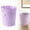 Purple, variant on Wastebasket ,Hollow Flower Shape Plastic Lidless Wastepaper Baskets Trash Can Office Plastic Garbage Can for Bathroom Vanity Desktop Office or Living Room (Purple, S)