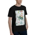 thumbnail image 2 of Bingfone Turtle And Sea Life Men'S Loose Fit Short-Sleeve Pocket T-Shirt, 2 of 7