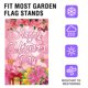 thumbnail image 4 of Happy Mother's Day Garden Flag 12 x 18 Inch Spring Summer Mom Wildflowers Floral Botanical Farmhouse Small Yard Flag Summer Holiday Seasonal Outdoor Outside Decoration, 4 of 6