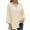 Beige, variant on cfhntfmh Button down Shirts for Women V Neck Collared Dressy Casual Shirts Long Sleeve Blouse Soft Solid Office Work Tunic Top