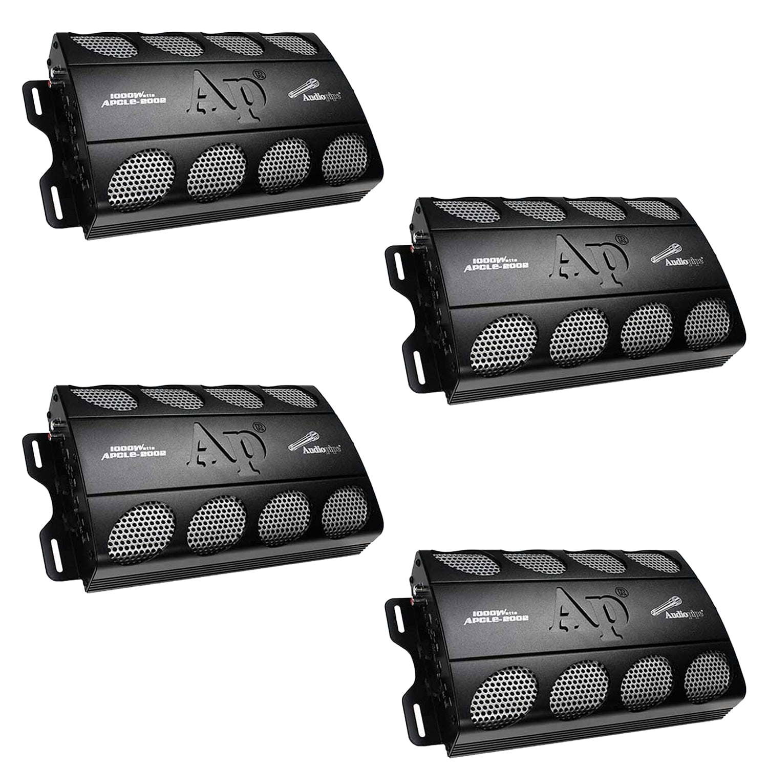 AudioPipe 2 Channel 1000W Car Audio Sound System Power Amplifier Amp (4