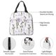 thumbnail image 4 of Easygdp Lavender Flowers Bolsa Térmica Premium - Tela Oxford Impermeable, Gran Capacidad, Bolsillo Frontal, Unisex para Trabajo, Escuela, Actividades al Aire Libre y Picnics, 4 of 8