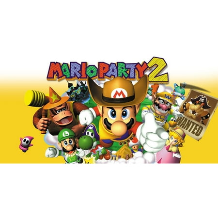 N64 Mario Party 2, Nintendo, WIIU, [Digital Download], (List Of Best N64 Games)