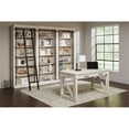 thumbnail image 2 of Martin Furniture Avondale 5-Shelf Farmhouse Wood Bookcase in White, 2 of 6