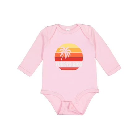 

Inktastic Puerto Rico Vacation Cruise Gift Baby Boy or Baby Girl Long Sleeve Bodysuit