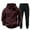 Wine, variant on Havenre Mens Sweatsuits 2 Piece Set Full Zip up Drawstring Cargo Hoodies Sweatshirts and Jogger Sweatpants Set Casual Athletic Tracksuits Fall Spring Jogging Suit with Multi-Pockets Wine M