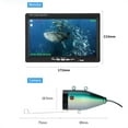 thumbnail image 4 of HD 7 Inch Fish Finder Underwater Fishing Camera 1080P 15M/30M Camera For Ice Fishing 15pcs White LEDs+15pcs IR LED ,Fishing Observation Device, 4 of 7