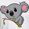 thumbnail image 3 of CafePress - Hungry Koala Fitted T Shirt - Fitted T-Shirt, Vintage Fit Soft Cotton Tee, 3 of 4