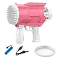 thumbnail image 2 of Máquina de Burbujas Fiudx de 60 agujeros Juguetes Educativos Para niños Eléctricos Para exteriores, 2 of 2