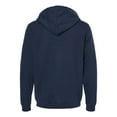 thumbnail image 2 of M&O 3331 Unisex Zipper Fleece Hoodie, 2 of 2
