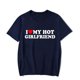 thumbnail image 1 of Camiseta vintage divertida con texto "Amo a mi novia sexy", camiseta gráfica para parejas, regalos para novios, ropa deportiva informal, ropa de calle, 1 of 7