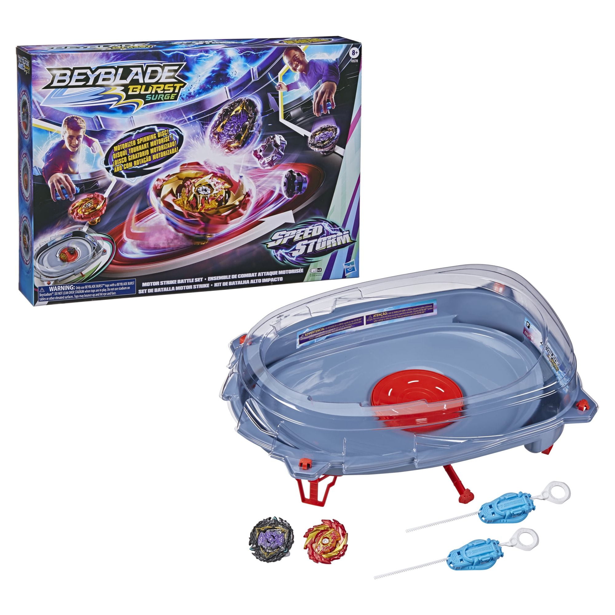 Beyblade Burst Surge Speedstorm Kit Poder das Centelhas -- Kit de